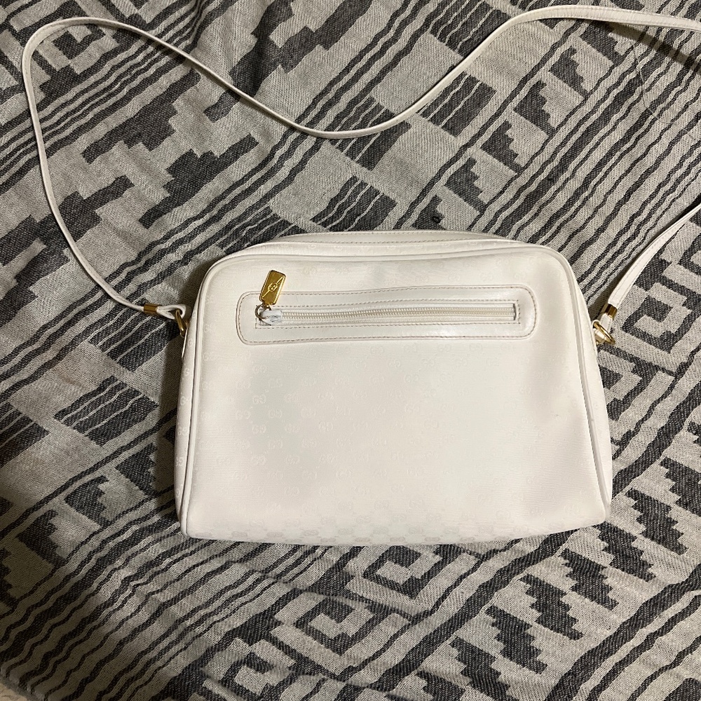 Sale 🔥 Gucci Vintage winter white micro gg canvas crossbody bag